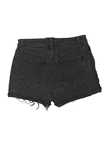 Madewell Curvy High-Rise Denim Shorts in Lunar Wash (view 2)