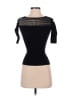 Scala Black Short Sleeve Turtleneck One size - photo 1