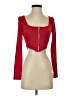 Shein Red Long Sleeve Top Size 2 - photo 1