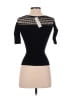 Scala Black Short Sleeve Turtleneck One size - photo 2