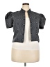 Rafaella Gray Short Sleeve Blouse Size 2X - photo 1