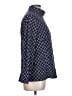 Lands' End 100% Polyester Polka Dots Blue Turtleneck Sweater Size L - photo 4