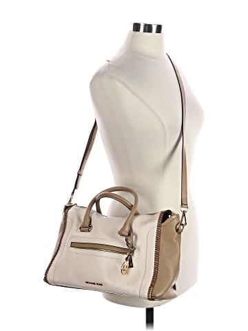 MICHAEL Michael Kors Leather Satchel (view 2)