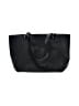 Guess 100% Leather Black Leather Tote One size - photo 1