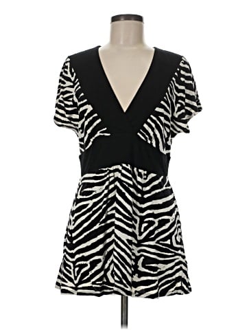 MICHAEL Michael Kors Short Sleeve Blouse (view 1)