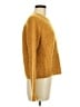 Banana Republic Solid Yellow Wool Pullover Sweater Size M - photo 4