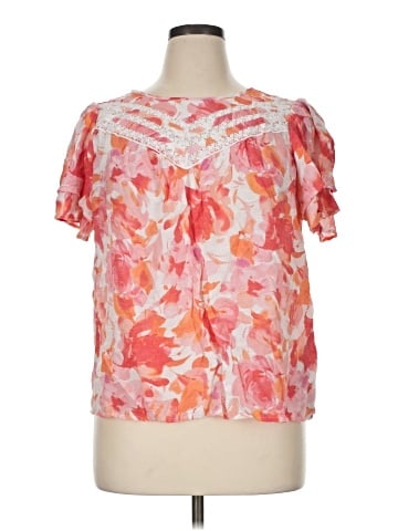 Counterparts Short Sleeve Blouse (view 1)