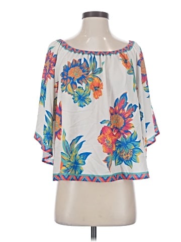 Boston Proper 3/4 Sleeve Blouse (view 1)