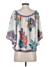 Boston Proper White 3/4 Sleeve Blouse Size S - photo 2
