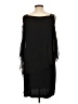 MSK 100% Polyester Black 3/4 Sleeve Top Size L - photo 2