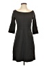 Theory Solid Gray Casual Dress Size S - photo 1