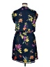 DR2 100% Polyester Tropical Blue Casual Dress Size XL - photo 2