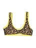 Lovewave Animal Print Yellow Swimsuit Top Size S - photo 2