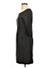 Theory Solid Gray Casual Dress Size S - photo 5