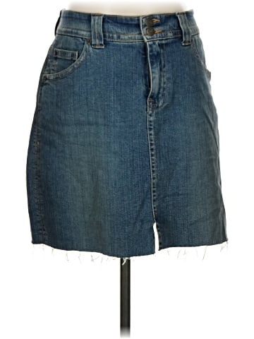 St. John's Bay Denim Skirt (view 1)