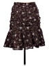 Veronica Beard Floral Purple Silk Skirt Size 2 - photo 1