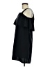 Topshop 100% Polyester Solid Black Cocktail Dress Size 6 - photo 5