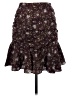 Veronica Beard Floral Purple Silk Skirt Size 2 - photo 2