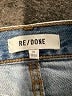 RE/DONE 100% Cotton Hearts Blue Jeans Size 29 waist - photo 7
