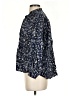 Gap 100% Cotton Floral Blue 3/4 Sleeve Blouse Size XS - photo 5
