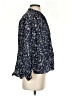 Gap 100% Cotton Floral Blue 3/4 Sleeve Blouse Size XS - photo 4