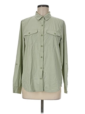 Eddie Bauer Long Sleeve Button-Down Shirt (view 1)
