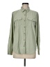 Eddie Bauer Solid Green Long Sleeve Button-Down Shirt Size M - photo 1