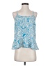 Tracy Reese 100% Polyester Blue Sleeveless Blouse Size S - photo 1
