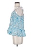 Tracy Reese 100% Polyester Blue Sleeveless Blouse Size S - photo 5