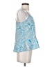 Tracy Reese 100% Polyester Blue Sleeveless Blouse Size S - photo 4