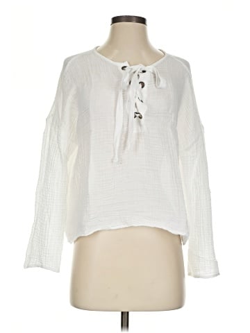 Velvet by Graham & Spencer Long Sleeve Blouse (view 1)