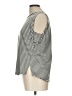 MICHAEL Michael Kors Stripes Gray Sleeveless Top Size L - photo 5