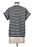T Tahari Stripes Black Short Sleeve Top Size XS - photo 2