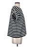 T Tahari Stripes Black Short Sleeve Top Size XS - photo 4