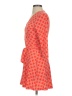 41Hawthorn Argyle Orange Casual Dress Size XS - photo 5