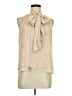 Alice + Olivia Tan Sleeveless Blouse Size M - photo 1