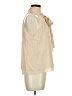 Alice + Olivia Tan Sleeveless Blouse Size M - photo 4