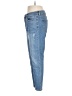 a.n.a. A New Approach Hearts Blue Jeans Size 8 - photo 5