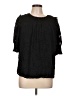 Dokotoo 100% Polyester Black 3/4 Sleeve Blouse Size L - photo 1
