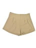 Unbranded Solid Tan Khaki Shorts Size XL - photo 1