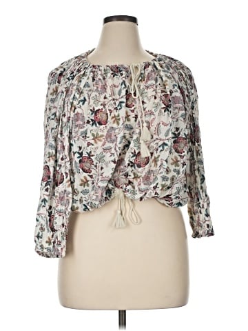 Denim & Supply Ralph Lauren 3/4 Sleeve Blouse (view 1)
