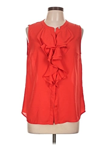 Karl Lagerfeld Paris Sleeveless Blouse (view 1)