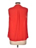 Karl Lagerfeld Paris 100% Polyester Red Sleeveless Blouse Size L - photo 2