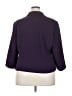 Coldwater Creek 100% Polyester Purple Blazer Size 20 - photo 2
