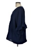 Andree by UNIT 100% Polyester Blue 3/4 Sleeve Blouse Size L - photo 5