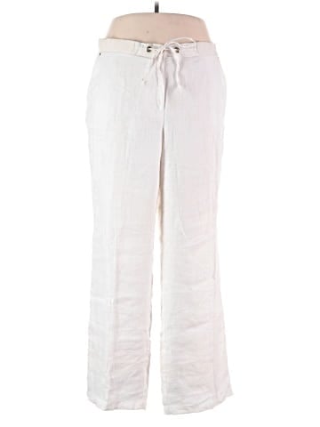 JM Collection Linen Pants (view 1)