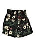 H&M Floral Black Shorts Size 2 - photo 2