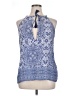 Artisan NY 100% Polyester Blue Sleeveless Blouse Size XL - photo 1