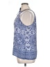 Artisan NY 100% Polyester Blue Sleeveless Blouse Size XL - photo 5