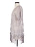 Dreamers 100% Silk Silver Pink Kimono Size XS - photo 5